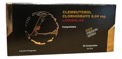 GOLD CLEMBUTEROL X 50 COMP X 0.04MG